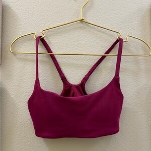lululemon athletica Deep Berry Racerback Sports Bra